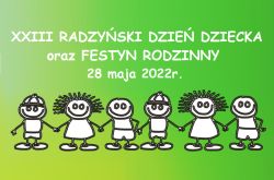 plakat festynu rodzinnego w Radzyniu
