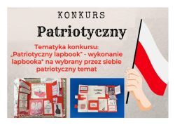 plakat na konkurs patriotyczny